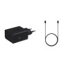 Samsung Charger 220V 60W USB-C avec Cable Black EP-T6010XBE Bulk